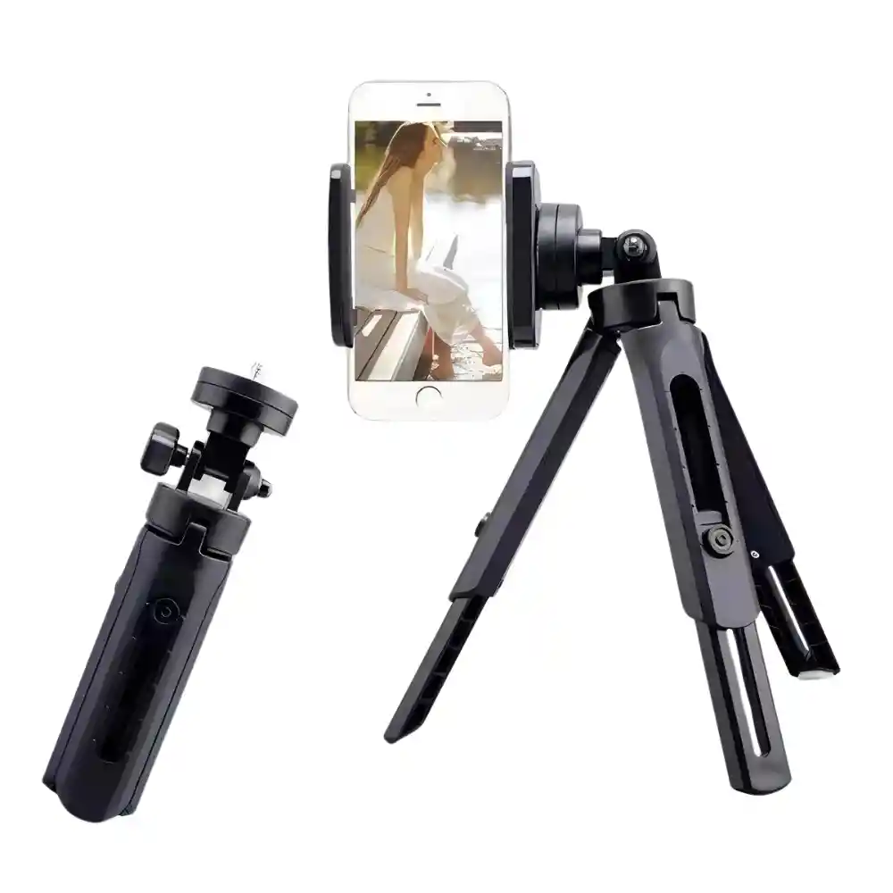 Mini Tripode Soporte Celular Camara Web Videoconferencia 360 T-mini