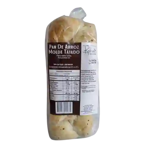 Pan De Arroz Tajado (reborn) 500gr