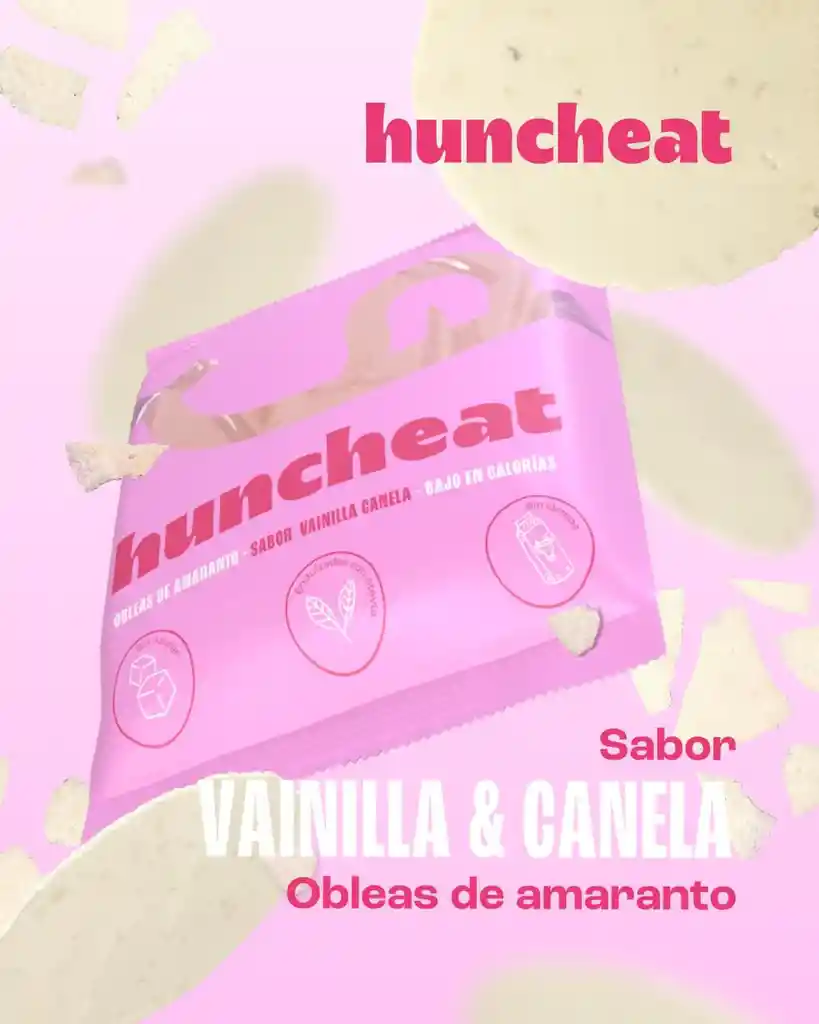 Obleas Vainilla Canela 30gr (huncheat)