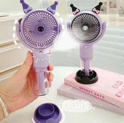 Ventilador De Cara Kuromi Con Aire Frío