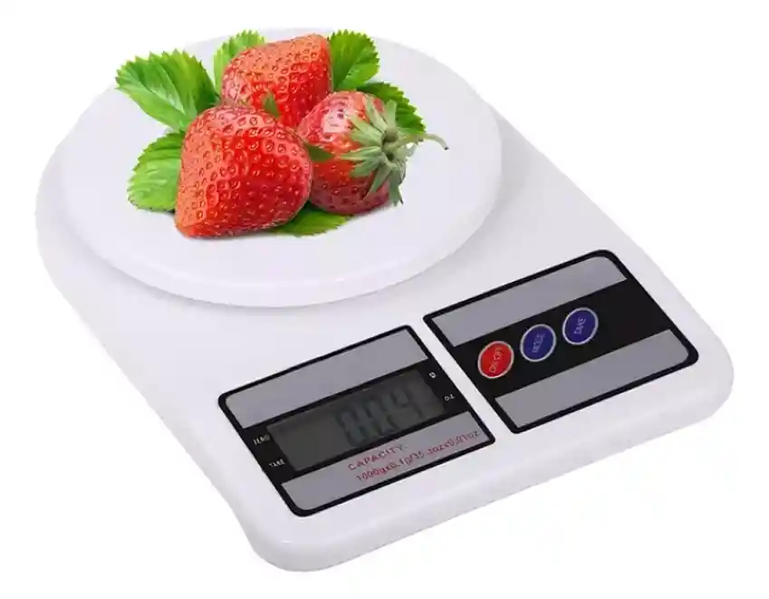 Balanza Gramera Báscula Digital Cocina Capacidad Hasta 10kg Capacidad Máxima 10 Kg