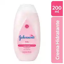 Crema Hidratante Johnsons Baby X 200 Ml