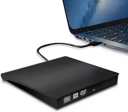 Lectora De Cd Externa / Conexion Usb 3.0 Y Tipo C