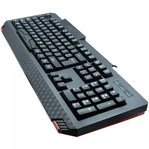 Teclado Gamer Luz Led Retroiluminado Usb Plug Play Unitec