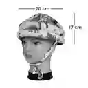 Casco Gorro Antigolpes Protector Seguridad Ajustable Para Bebé Focas Rosado