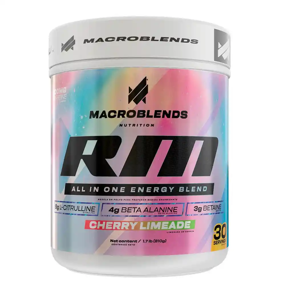 Rm Cherry Limeade O Electro Yellow 30 Serv