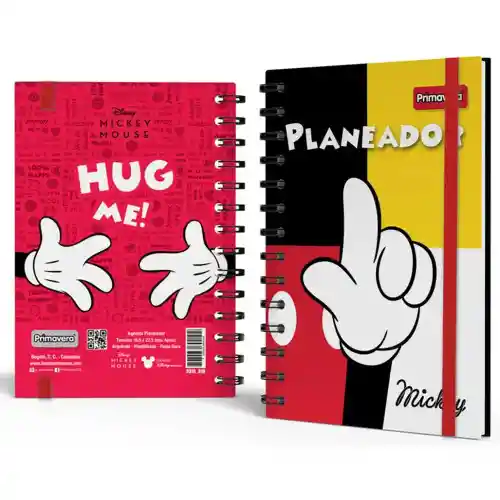 Agenda Planeado Primavera Mickey Mouse