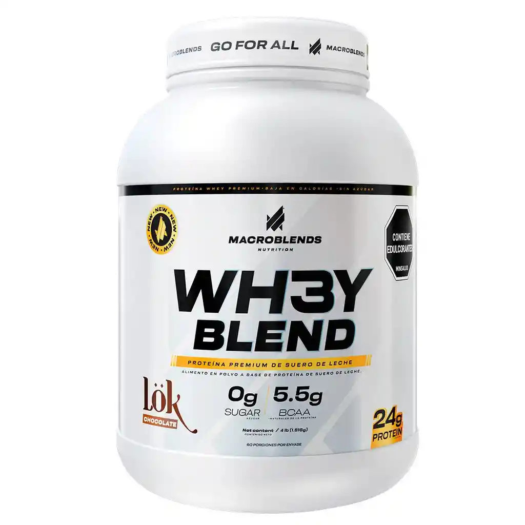 Whey Blend Chocolate Lok 4lb