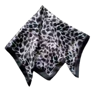 Pañoleta 50 Cm - Animal Print Gris