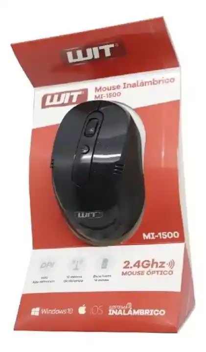 Mouse Inalambrico Optico Wit Mi1500