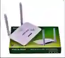 Router Wifi Inalámbrico 2 Antenas Repetidor Señal Wr07