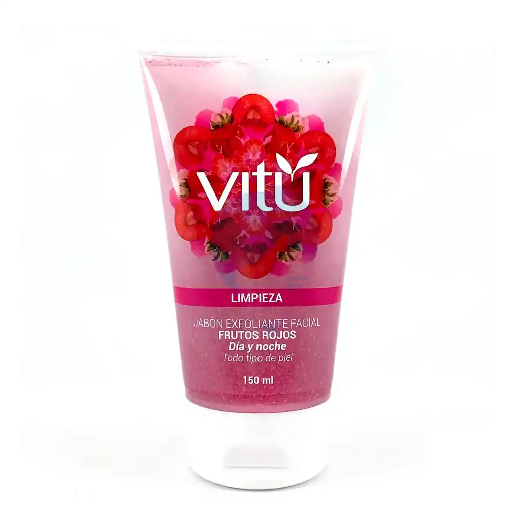 Vitu Jabon Exfoliante Frutos Rojos X 150ml