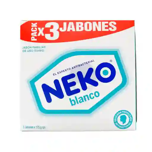 Neko Jabon Blanco X 3und X 125gr