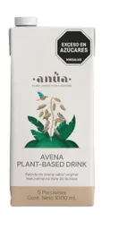 Bebida De Avena X1000ml Anua