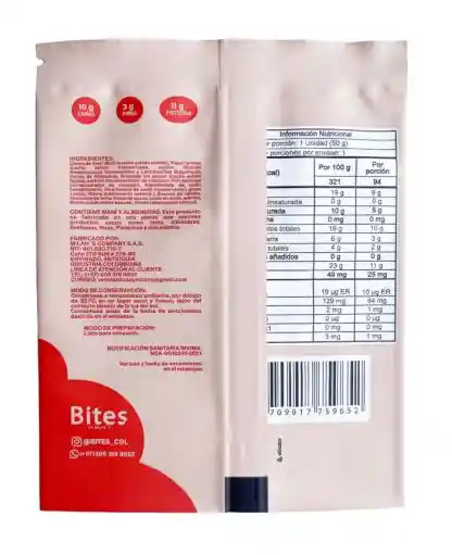 Alfajor De Mani Keto Sin Azucar Bites