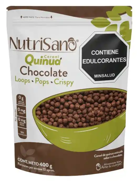 Cereal Quinua Loop Chocolatex400g Nutris