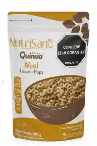 Cereal Quinua Loop Mielx100g Nutrisano