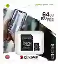 Memoria Microsd Micro Sd Kingston 64gb Clase 10 Original