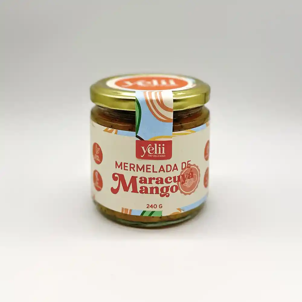 Mermelada Mango Maracuyá - Yelii 240g