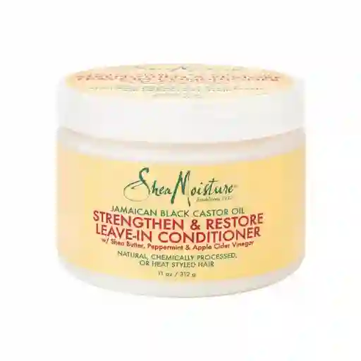 Shea Moisture Crema Sin Enjuage Strengthen Restore 312g