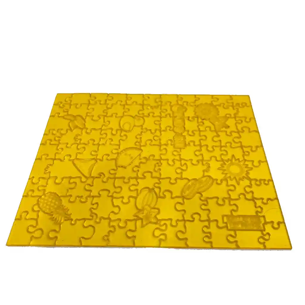 Rompecabezas Mini Impossible Puzzle Amarillo (yellow) 100 Piezas