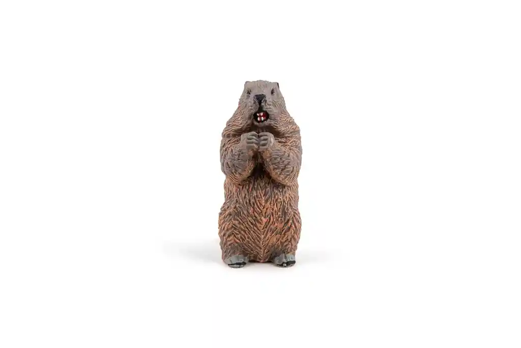 Figura Coleccionables Animales Marmota Pintada A Mano