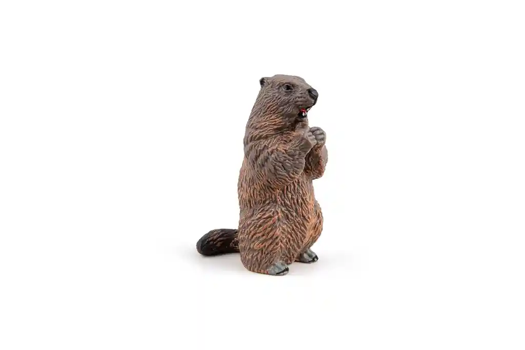 Figura Coleccionables Animales Marmota Pintada A Mano