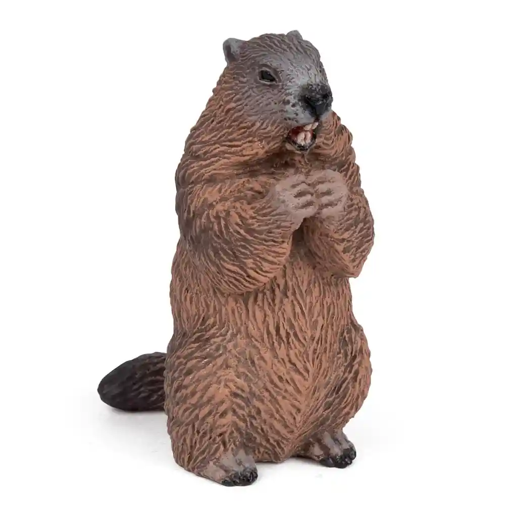 Figura Coleccionables Animales Marmota Pintada A Mano