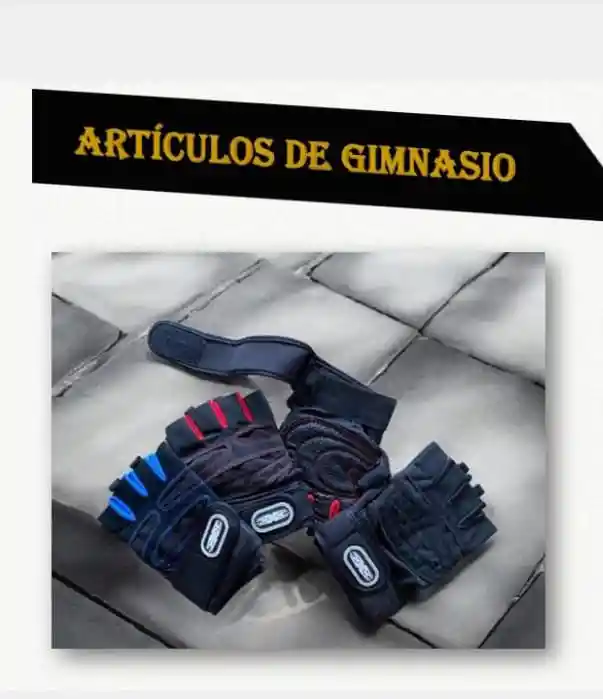 Guantes Con Muñequera Gym Sport