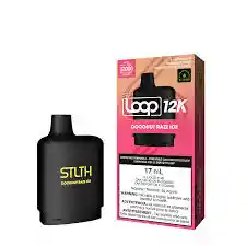 Stlth Loop Coconut Razz Ice Pod 12000 Puff