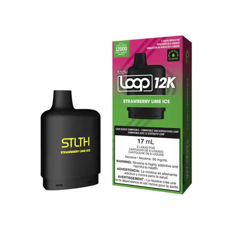 Stlth Loop Strawberry Lime Ice Pod 12000 Puff