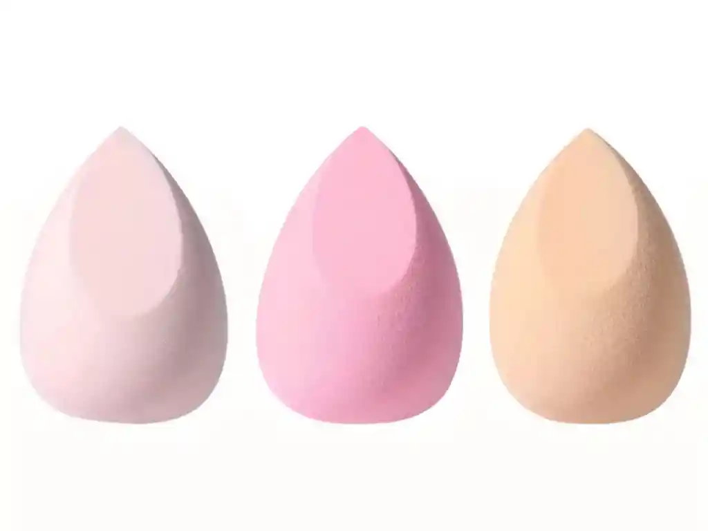 Esponjas De Maquillaje X 3 Unidades Color Rosa