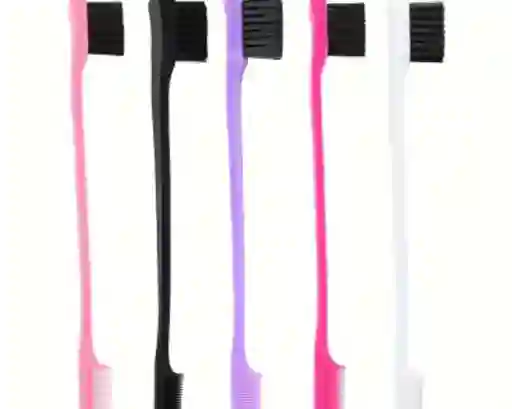 Cepillos Para Bordes Del Cabello Negro