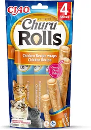 Churu Gato Rolls Pollo Churu Cat Rolls Churu Para Gatos Chiken