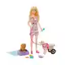 Barbie Paseo Perrito En Silla De Ruedas.