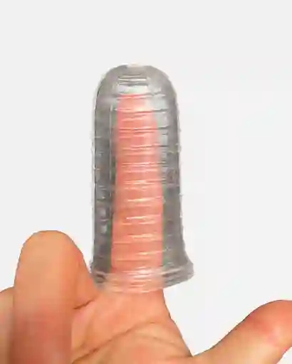 Funda Masturbadora Texturizada Para Dedos Rayas
