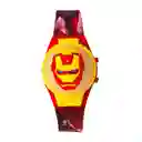 Reloj Niños Digital Iron Man Marvel Luces Spinner Infantil