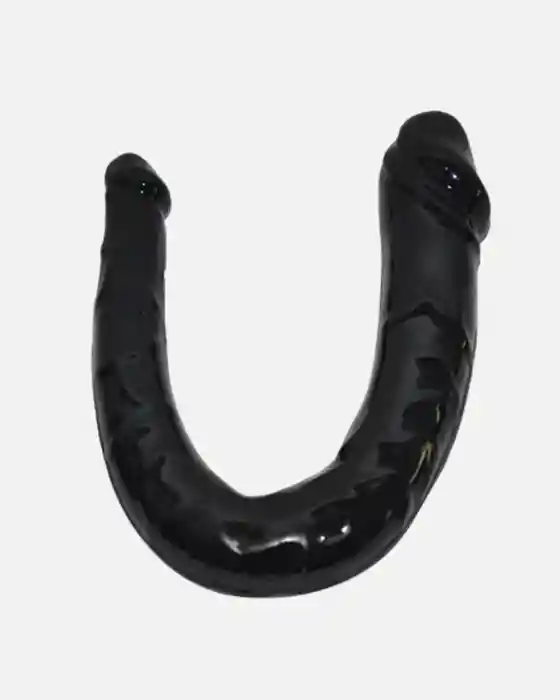Dildo Doble Penetración Con Forma U 32cm Mateo