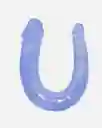 Dildo Doble Penetración Con Forma U 32cm Mateo