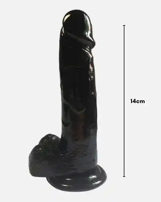 Dildo Realista Con Ventosa 14cm Juguetón