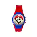 Reloj Niños Digital Super Mario Luces Spinner Tapa Infantil