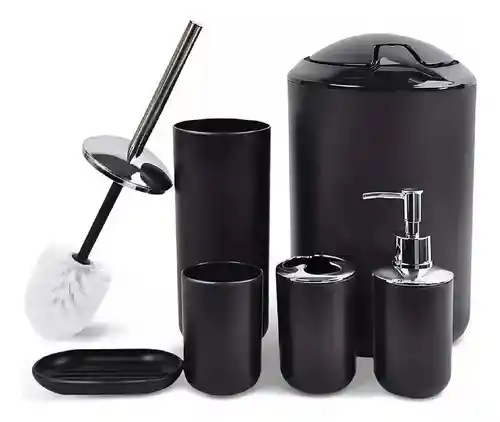 Set De Utencilios Para Baño X6