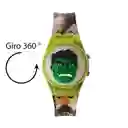 Reloj Niños Digital Hulk Luces Spinner Tapa Infantil Regalo