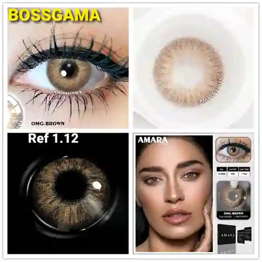 Lentes De Contacto Omg Brown