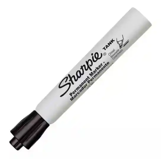 Sharpie Marcador Tank Permanente Color Negro