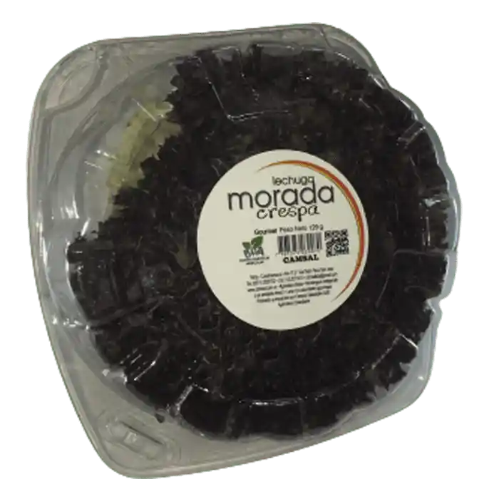 Lechuga Gourmet Crespa Morada 120 G