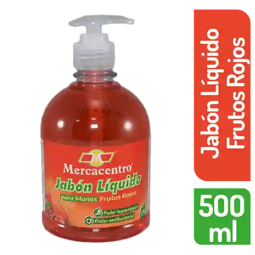 Jabón Líquido Mercacentro Frutos Rojos 500 Ml