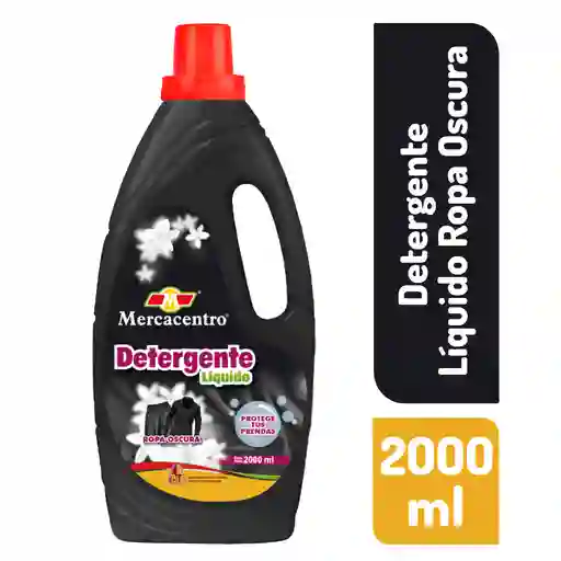 Detergente Mercacentro Primaveral Líquido Ropa Oscura 2 L