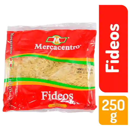 Pasta Mercacentro Fideo 250 G