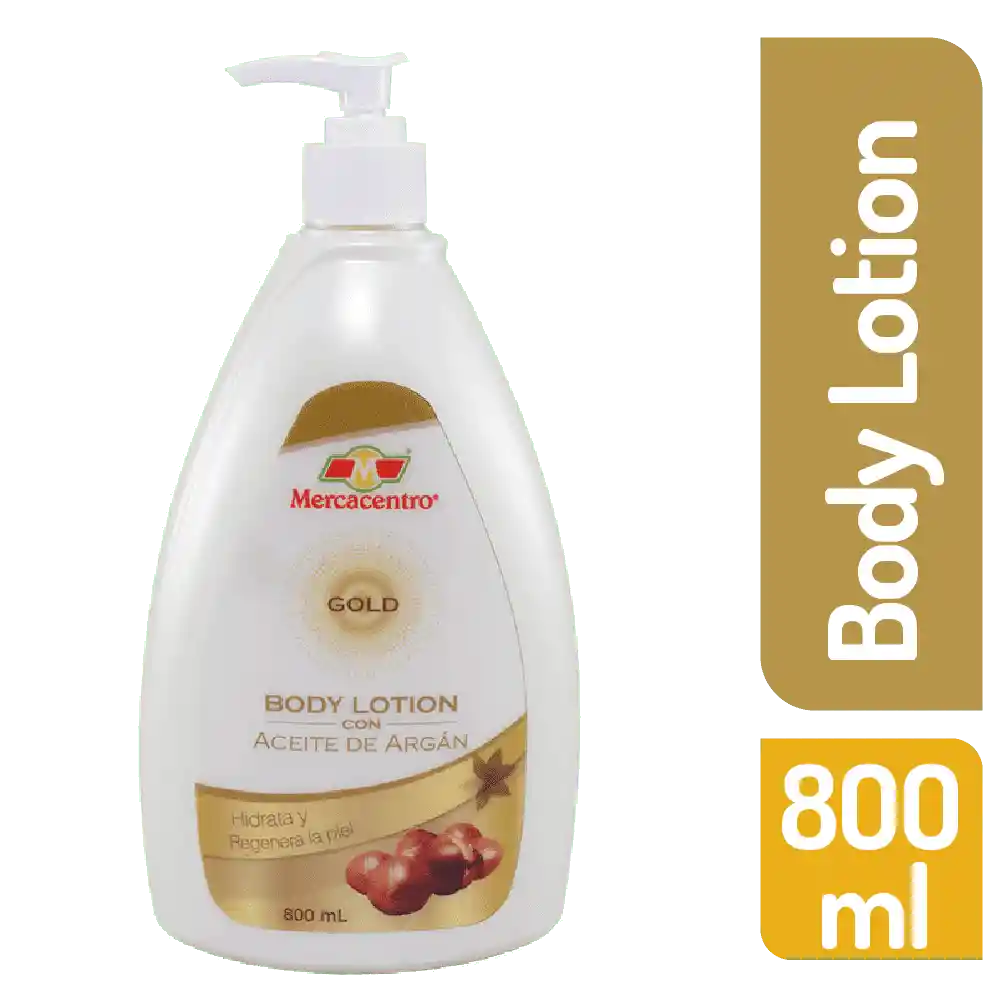 Crema Mercacentro Boy Aceite Argán 800 Ml